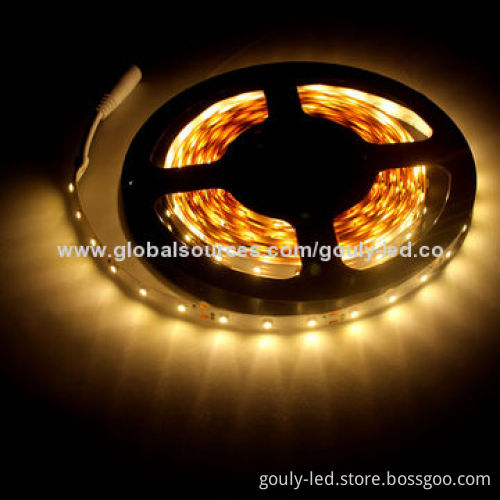 3528 SMD LED Flexible Strip Light with 12/24V DC Input Voltage and IP65 Protection GradeNew
